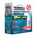 Набор запасной Thermacell Long Life Refill (4 газовых картриджа + 4 пластины)