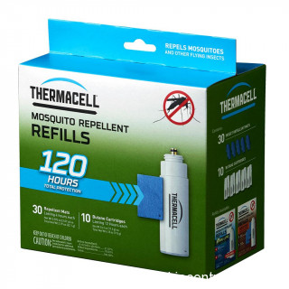 Набор запасной Thermacell Mega Refill (10 газовых картриджей + 30 пластин)