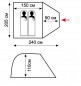 Tramp Lite палатка Hunter 3 - Tramp Lite палатка Hunter 3