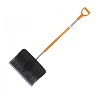 Лопата для уборки снега Fiskars SnowExpert пластик + алюминий, ширина 52 см