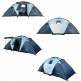 3030 BARI  4 Fiber  палатка (4, синий) - 3030 BARI  4 Fiber  палатка (4, синий)