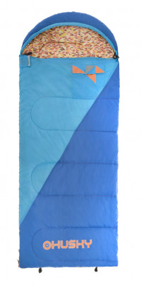 HUSKY Kids MILEN -5С 160х60 спальный мешок (-5С, голубой, правый)