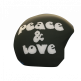 128 Peace&amp;Love нашлемник - 128 Peace&Love нашлемник