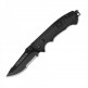Нож Gerber Tactical Hinderer CLS, черный, серейторное лезвие, коробка, 22-01870 - Нож Gerber Tactical Hinderer CLS, черный, серейторное лезвие, коробка, 22-01870