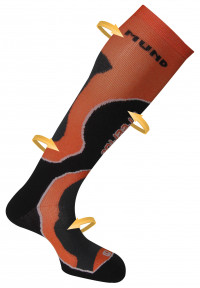 350 FreeRide  носки, 15- чёрный/оранжевый (L 42-45)