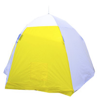 Палатка-зонт рыболовная трехместная СТЭК "Классика алюм. звезда" дышащая