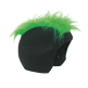 S074 Furry green нашлемник - S074 Furry green нашлемник