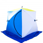 Палатка-куб зимняя трехслойная СТЭК "КУБ-2" дышащая