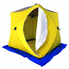 Палатка-куб зимняя трехслойная СТЭК "КУБ-3" дышащая