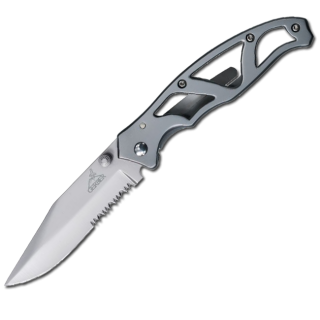 Нож Gerber Paraframe Pckt Folding 1 DP SE, серрейторное лезвие, блистер, 22-48443