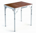 3838 Bamboo table  стол скл. Бамбук, алюм (90Х60Х68)