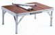 3838 Bamboo table  стол скл. Бамбук, алюм (90Х60Х68) - 3838 Bamboo table  стол скл. Бамбук, алюм (90Х60Х68)