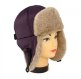 Синяя шапка ушанка для мальчика мех Мутон светлый - Sinjaja-shapka-ushanka-dlja-mal'chika-meh-Muton-svetlyj.jpg