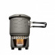 Набор для приготовления пищи Esbit CS585HA, с горелкой под сухое горючее, 0.585 л - Набор для приготовления пищи Esbit CS585HA, с горелкой под сухое горючее, 0.585 л