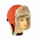 Шапка ушанка для мальчика цветом Терракот, мех Койот - Shapka-ushanka-dlja-mal'chika-cvetom-Terrakot,-meh-Vol-Kojot.jpg