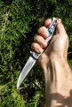 Нож Ruike P108 серебряно-синий - Нож Ruike P108 серебряно-синий