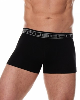 Трусы мужские Боксеры укороченные Short boxer COMFORT COTTON, черные