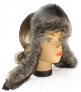 Шапка ушанка женская, Плащёвка Шоколад, мех Шиншилла - Shapka ushanka genskay_plashevka_Shokolad_meh_Shinhila.jpg