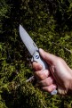 Нож Ruike P801 серебряно-синий - Нож Ruike P801 серебряно-синий