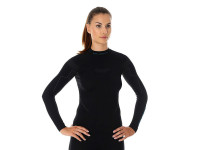 Женская футболка длинный рукав THERMO Nilit Heat, черный