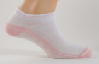 800 Invisible Coolmax носки, 11/18- белый/розовый (L 41-45)