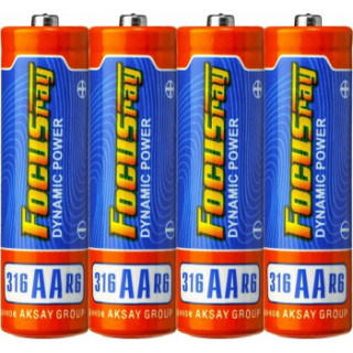 Набор батареек АА FocusRay Dynamic Power zinc carbon