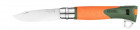Нож складной Opinel №12 VRI EXPLORE Kaki/Orange