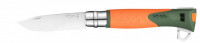 Нож складной Opinel №12 VRI EXPLORE Kaki/Orange
