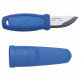 Нож Morakniv Eldris, нержавеющая сталь, цвет синий, с ножнами, 12649 - Нож Morakniv Eldris, нержавеющая сталь, цвет синий, с ножнами, 12649